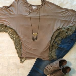 Nado Fringed Sides Top